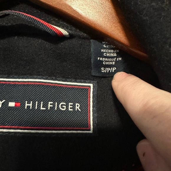 Tommy Hilfiger Navy Wool Peacoat - Picture 5 of 9